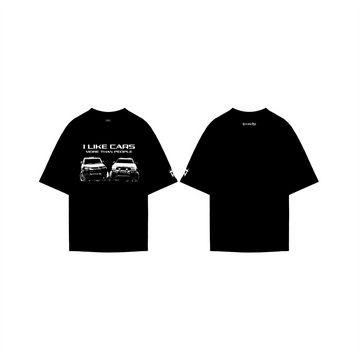 I LIKE CARS MORE THAN PEOPLE - BLACK