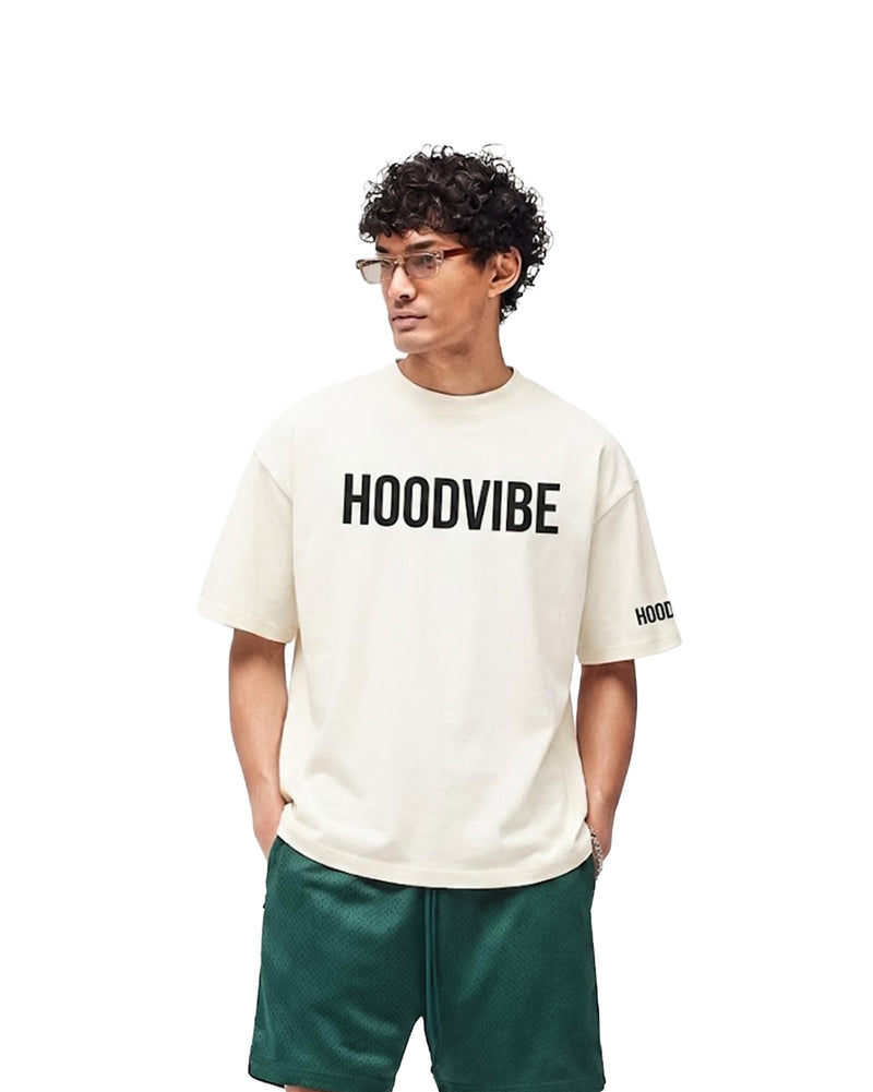 BASIC ESSENTIAL OFF WHITE TEE