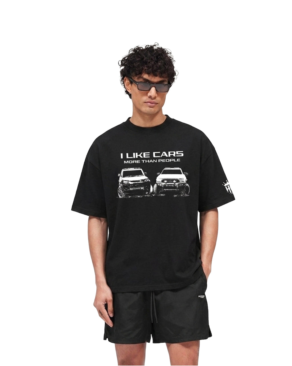 I LIKE CARS MORE THAN PEOPLE - BLACK